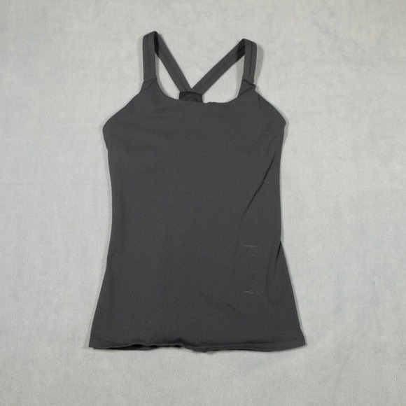 Athleta Tops - Athleta Tank Top Womens S Black Racerback Pullover Sleeveless Stretch Lined